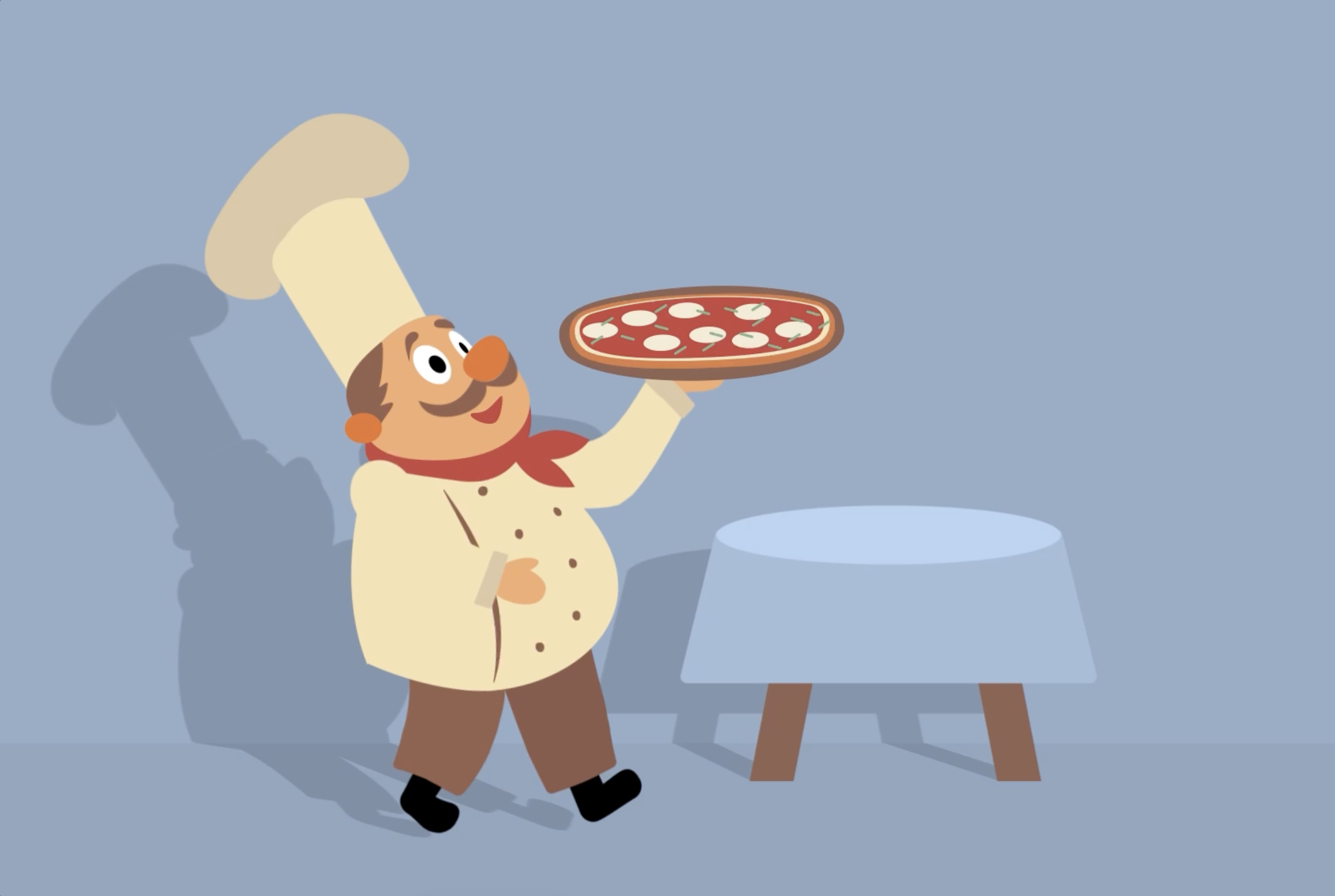 Character Animation – Pizza Chef